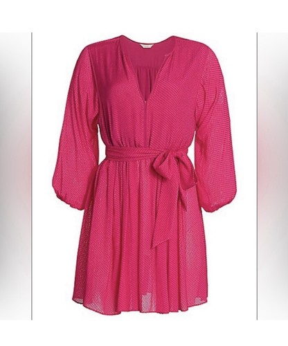 Pink joie dress favia tie - pink,