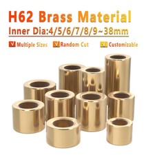 Brass Round Tube Spacers Standoff Bush Many Diameters & Lengths OD 6mm to 40mm