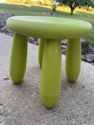 Euc vintage ikea mammut green - euc,