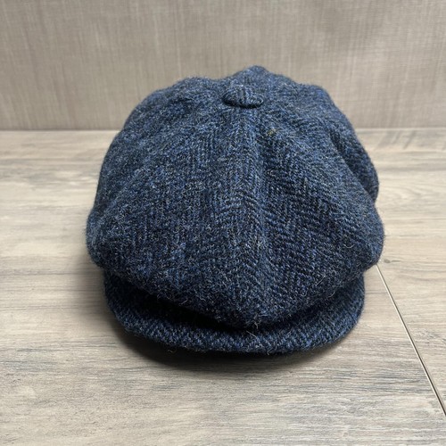Harris tweed hat mens medium - tweed,