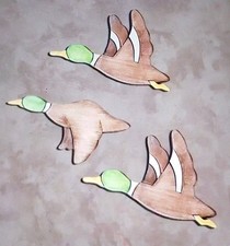 Flying ducks rustic - ducks, 2d