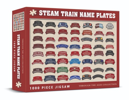 Steam train name plates 1000 - train,