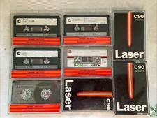 Audio Cassettes 5 x TDK 90 and 3 Unbranded 90 mins - All Used and Wiped