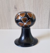 Arabia Finland 'Gabriel' Floral Motif Candle Holder by Olli Vasa - A Rare Piece