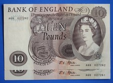 1967 bank england ten - england,