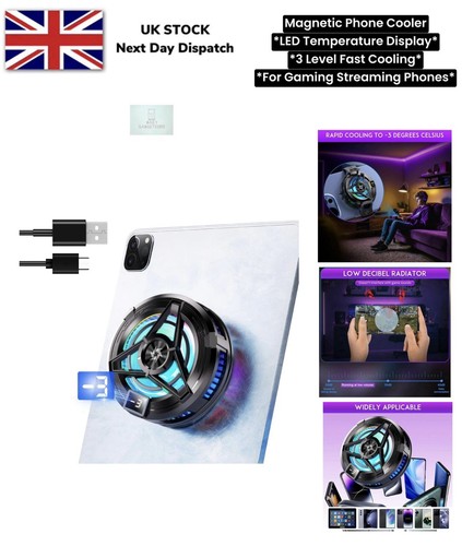 Magnetic phone cooler - phone,