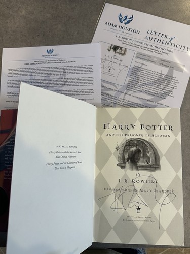 Rowling signed harry - rowling,