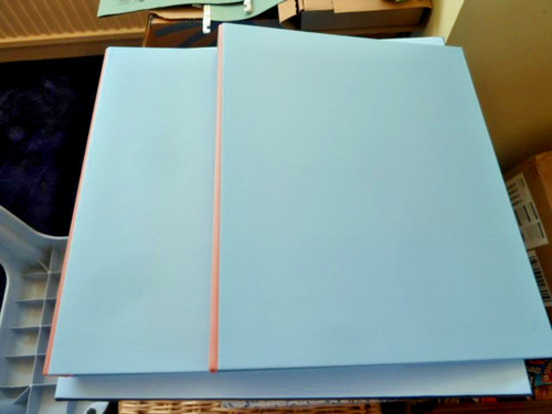 Slim blue ringbinders in - 2,