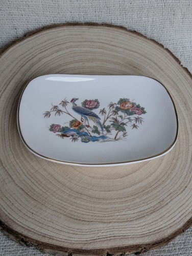 Vintage wedgewood kutani crane - vintage,