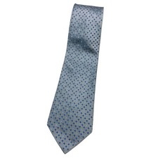 CHARVET Silk Tie FRANCE Silver