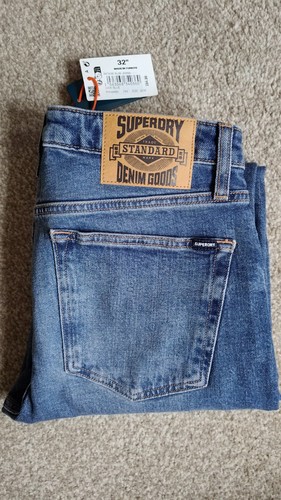 Superdry mens vintage blue - superdry,