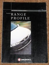 1996 VAUXHALL RANGE Sales Brochure - Corsa Astra Vectra Calibra Omega Elite 4x4