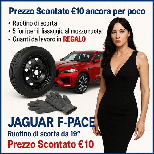 Jaguar pace space saver - f-pace,