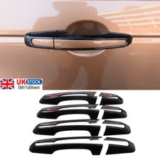 Door Handle Cover Set for Land Rover Range Rover Sport Evoque Black 13-19