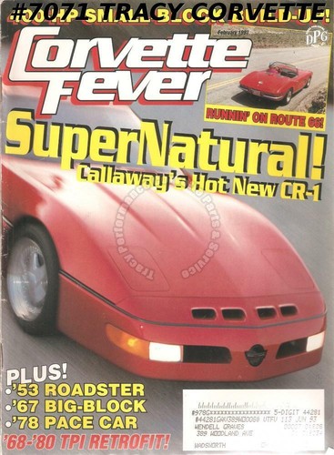 February 1993 corvette - february, fever
