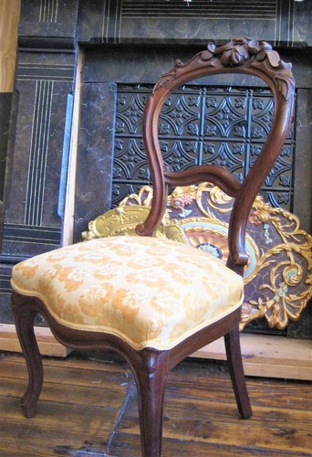 Victorian rococo balloon back - balloon,