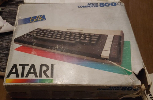 Atari 800 with tv - atari, pa