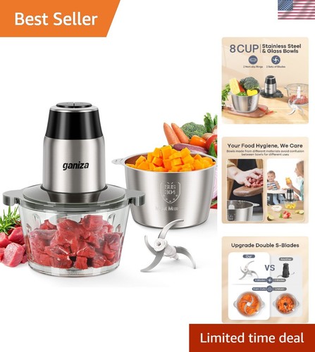 Cup food processor - 8-cup, with