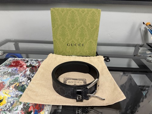 Men gucci black supreme - black,