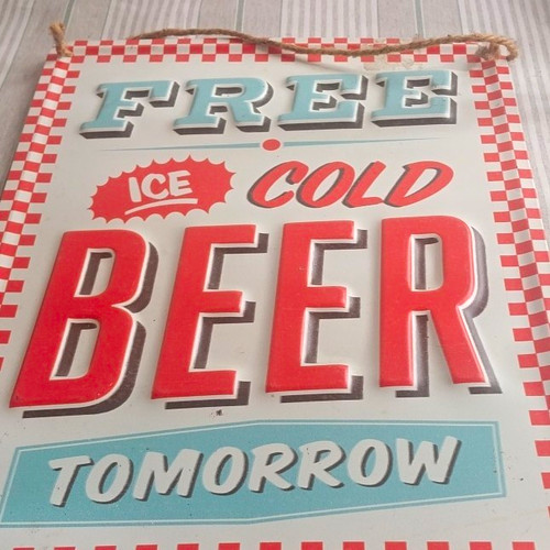 Free ice cold beer - free,