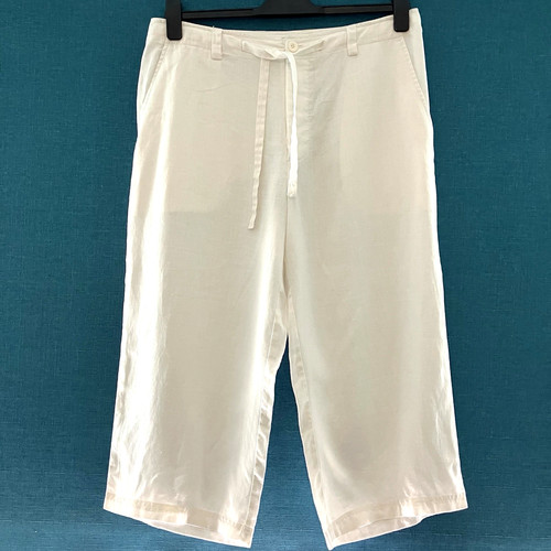 Full circle white 100 linen - full,