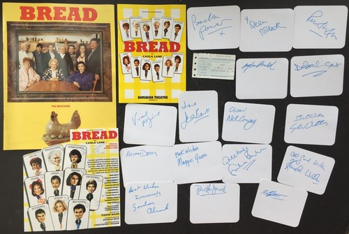 Bread cast signed jean - bread,, 16