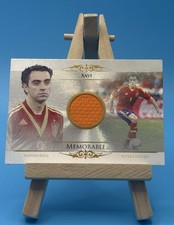 Xavi | 2014 Futera Unique Memorabilia Match-Worn Patch 53/111 –Barcelona & Spain