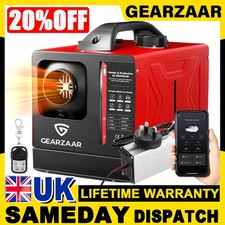 8kW 12V/24V/240V Diesel Heater Bluetooth APP Remote Control For Garage Home Camp