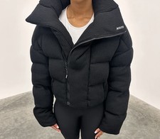 NVLTY Puffer Coat Jacket Black