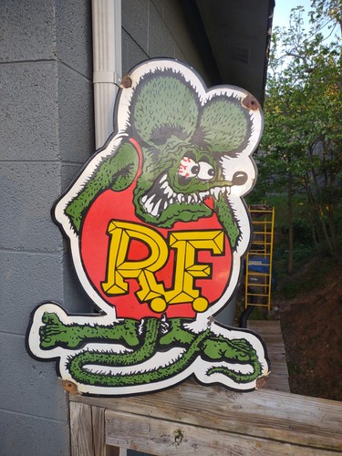 Large vintage rat fink - large,