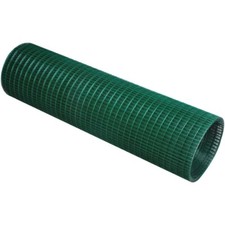 Green pvc coated welded - green,