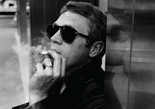 Steve mcqueen smoking - mcqueen, super