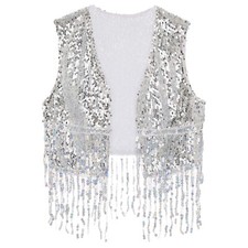 UK Women Sequin Fringe