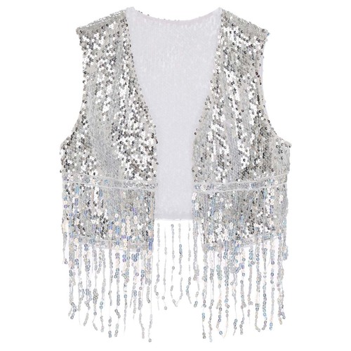 Women sequin fringe - uk,