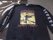 SOULLESS "AGONIES LAMENT" L/S SHIRT CARCASS HYPOCRISY DISMEMBER AT THE GATES 