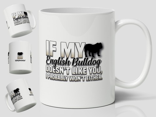 English bulldog mug - bulldog,