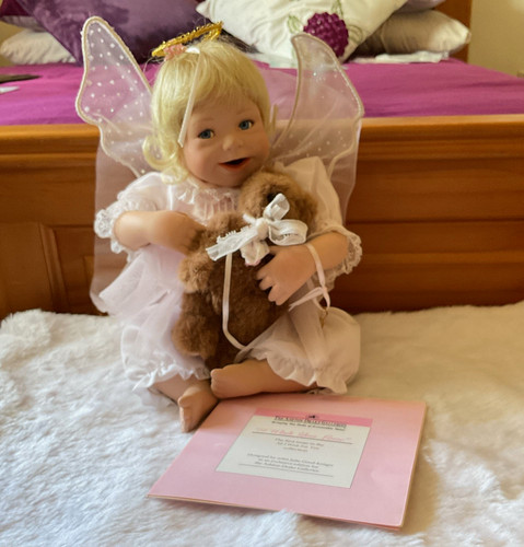 Baby girl doll blonde straight - girl,