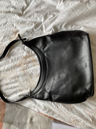 Tula leather black - , shoulder