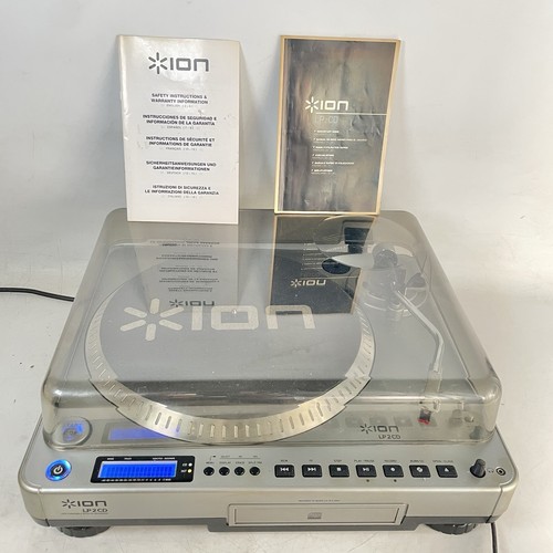 Ion lp2cd turntable with - ion,