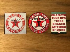 3x Texaco Stickers Old School Classic Car Retro Racing Hot Rod USA V8 Vintage #383