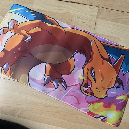 Charizard rubber playmat - charizard,