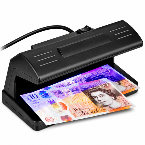 Fake money checker note bank - fake,