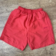 SLAZENGER Coral Red SMALL Men’s Trunks Swimming Shorts