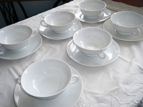 Vintage white porcelain