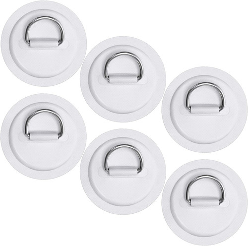 Pack stainless steel ring - stainless, d-ring