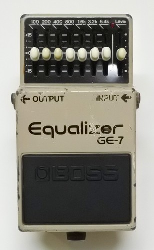 Boss equalizer guitar - ge-7,