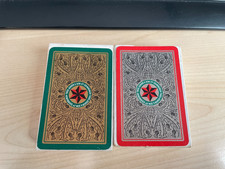 2 packs Vintage Tax sealed Thomas De La Rue Playing Cards Thomas Usher Edinburgh