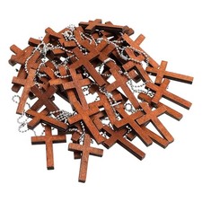 50 Set Small Wooden Cross