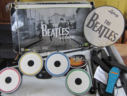 Beatles rock band - rock, box