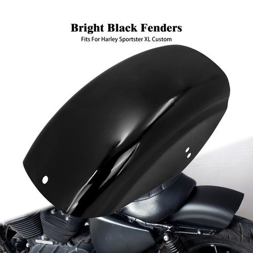 Black rear fender - rear, mudguard